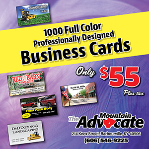 Advocate Business Cards